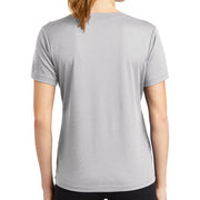 Ladies Mesh V-Neck T-Shirt