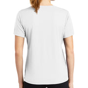 Ladies Mesh V-Neck T-Shirt