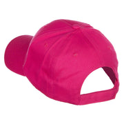 Hot Pink Ribbon Breast Cancer Embroidered Lady Cap