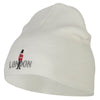 London Queen Guard Embroidered Knitted Short Beanie