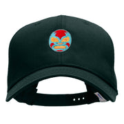 Lucha Mask Embroidered Twill Cap