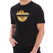 Golden Record San Francisco Graphic Design Short Sleeve Jersey T-Shirt