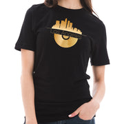 Golden Record San Francisco Graphic Design Short Sleeve Jersey T-Shirt