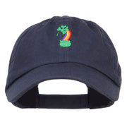 Clover Rainbow Embroidered Low Cap