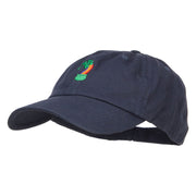 Clover Rainbow Embroidered Low Cap