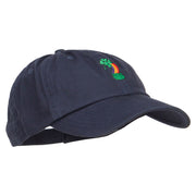 Clover Rainbow Embroidered Low Cap