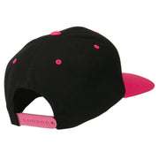 LA Embroidered Snapback Cap