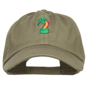 Clover Rainbow Embroidered Low Cap