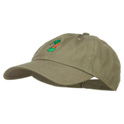 Clover Rainbow Embroidered Low Cap