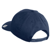 Marine Veteren Embroidered Solid Cotton Twill Pro Style Cap - Navy OSFM