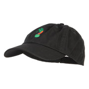 Clover Rainbow Embroidered Low Cap