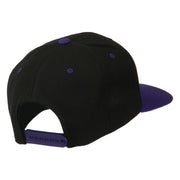 LA Embroidered Snapback Cap