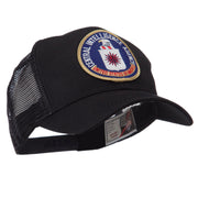 Law Enforcement Patched Mesh Cap