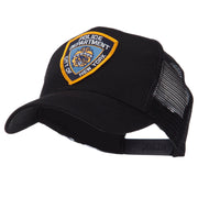 Law Enforcement Patched Mesh Cap