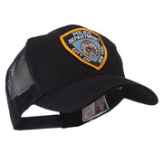 Law Enforcement Patched Mesh Cap