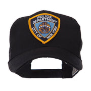 Law Enforcement Patched Mesh Cap