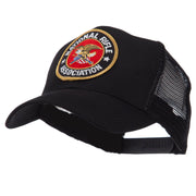 Law Enforcement Patched Mesh Cap