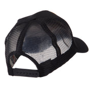 Law Enforcement Patched Mesh Cap