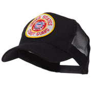 Law Enforcement Patched Mesh Cap