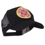 Law Enforcement Patched Mesh Cap