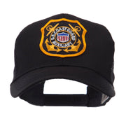 Law Enforcement Patched Mesh Cap