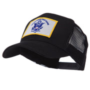 Law Enforcement Patched Mesh Cap