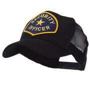 Law Enforcement Patched Mesh Cap