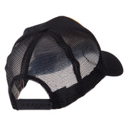 Law Enforcement Patched Mesh Cap