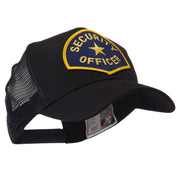 Law Enforcement Patched Mesh Cap