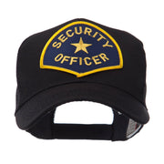 Law Enforcement Patched Mesh Cap