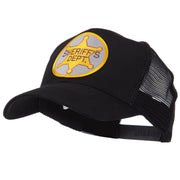 Law Enforcement Patched Mesh Cap