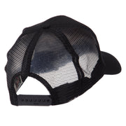 Law Enforcement Patched Mesh Cap