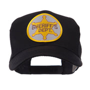 Law Enforcement Patched Mesh Cap