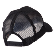 Law Enforcement Patched Mesh Cap