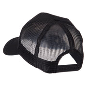 Law Enforcement Patched Mesh Cap