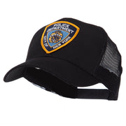 Law Enforcement Patched Mesh Cap