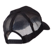 Law Enforcement Patched Mesh Cap