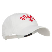 Life Guard Cross Embroidered Washed Dyed Cotton Cap