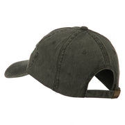 Four Leaf Clover Good Luck Embroidered Washed Cap