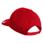 United States Marines Semper Fi Embroidered Solid Cotton Twill Pro Style Cap - Red OSFM