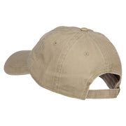 Life Guard Cross Embroidered Washed Dyed Cotton Cap