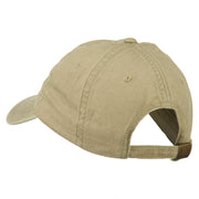 Four Leaf Clover Good Luck Embroidered Washed Cap