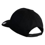 United States Marines Semper Fi Embroidered Solid Cotton Twill Pro Style Cap - Black OSFM