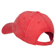 Life Guard Cross Embroidered Washed Dyed Cotton Cap