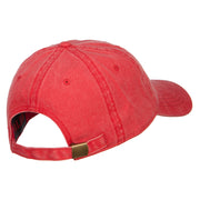 Life Guard Cross Embroidered Washed Dyed Cotton Cap