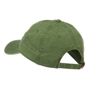 Four Leaf Clover Good Luck Embroidered Washed Cap