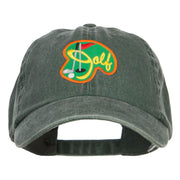 Golf Sport Patched Washed Cap