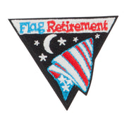 USA Flag Ceremony Embroidered Patches