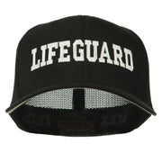 Life Guard Embroidered Flexfit Mesh Cap