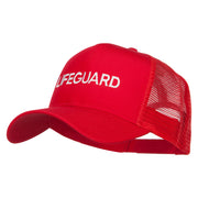 Lifeguard Embroidered Mesh Cap